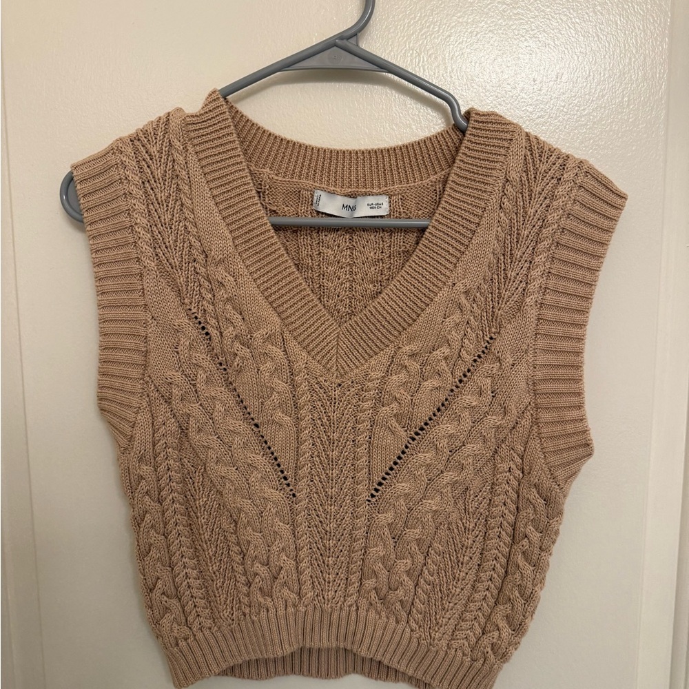 Mango cropped sweater